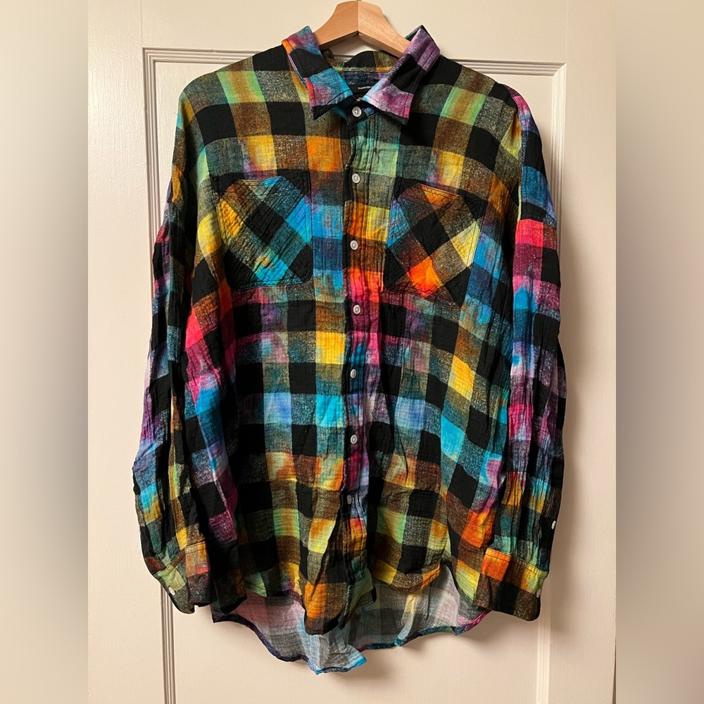 R13 RAINBOW PLAID